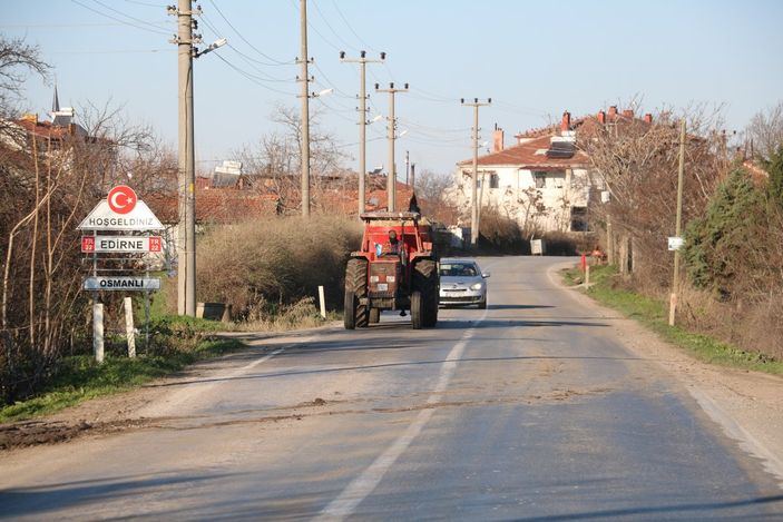 i Edirne'de vakaların artığı o köylerde 'gönüllü karantina'