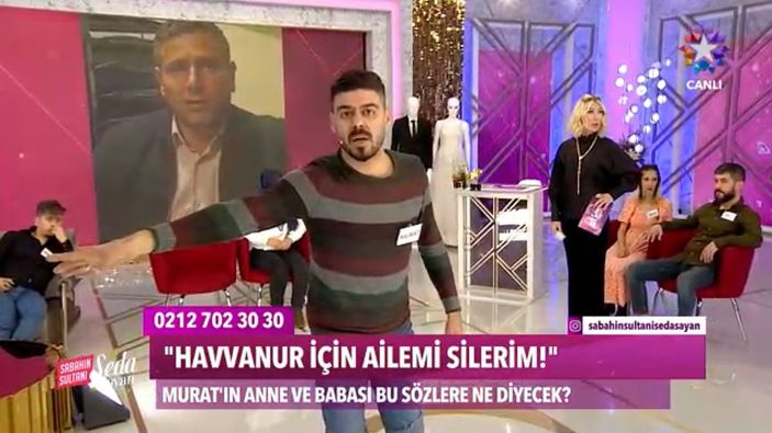 Canlı yayında ailesini silen Murat, Havvanur'u evliliğe ikna etti