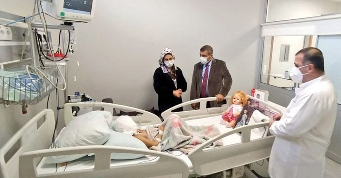 Gaziantep'te pitbullun ısırdığı Asiye'nin doktoru, bilgilendirme yaptı