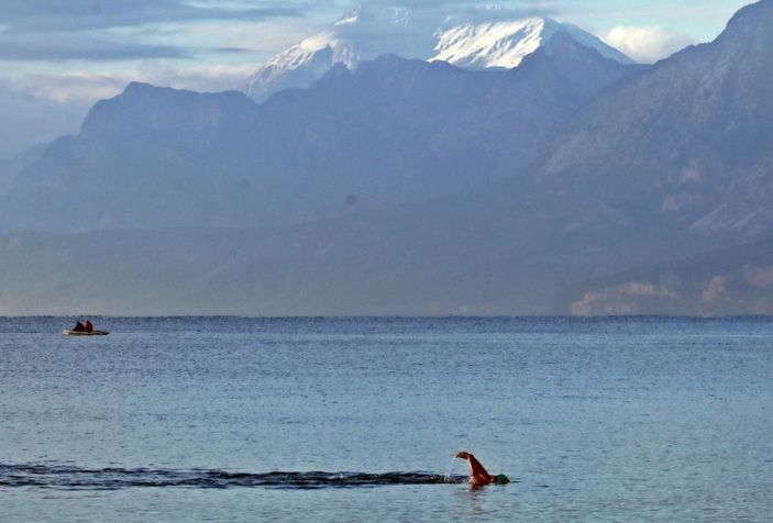 Antalya aralık ayında yazı yaşıyor