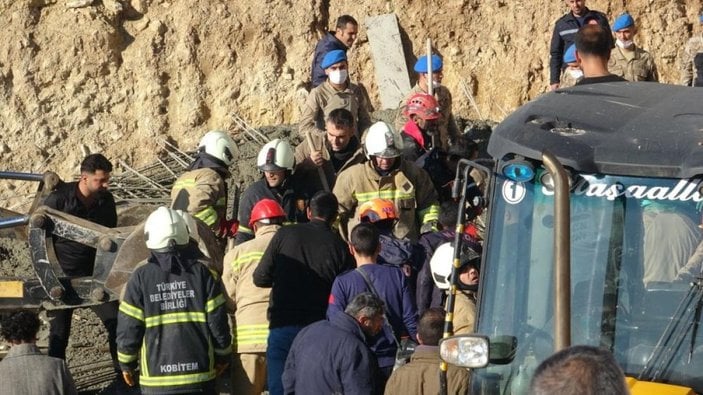 Mardin'de inşaat çöktü: 1 işçi hayatını kaybetti