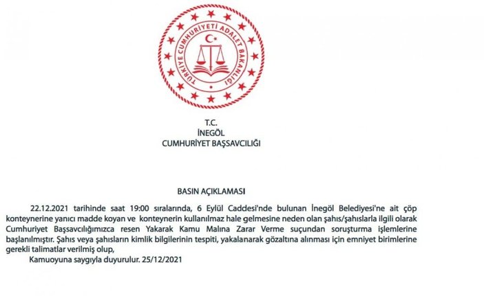 Bursa'da magandalar için soruşturma başlatıldı