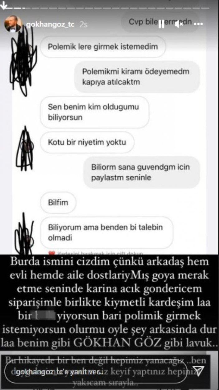 Gökhan Göz, Fatoş Yelliler ayrıldı