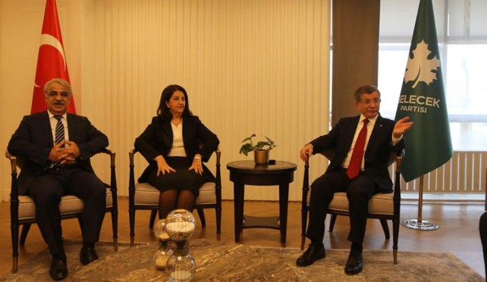 HDP'den Ahmet Davutoğlu'na ziyaret