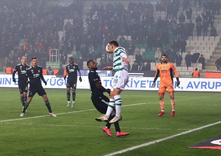 Beşiktaş, Konyaspor'a yenildi