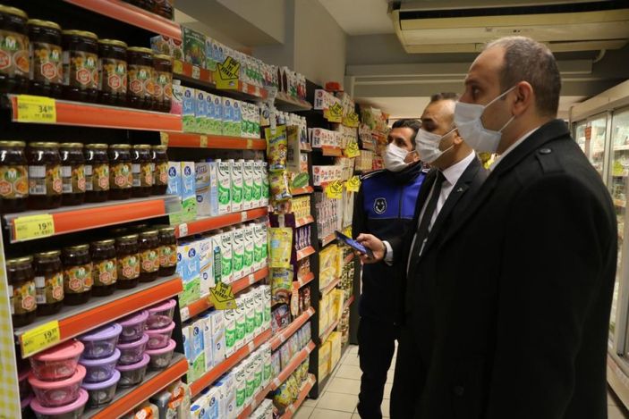 a Ekiplerden marketlerde 'fahiş fiyat ve kur indirimi' denetimi