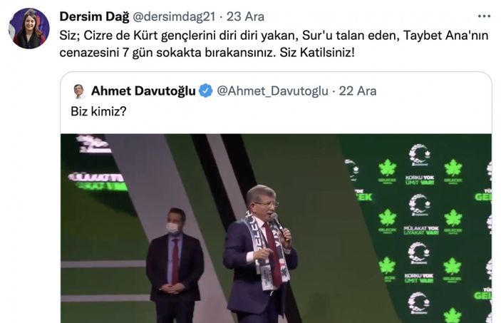 HDP'den Ahmet Davutoğlu'na ziyaret