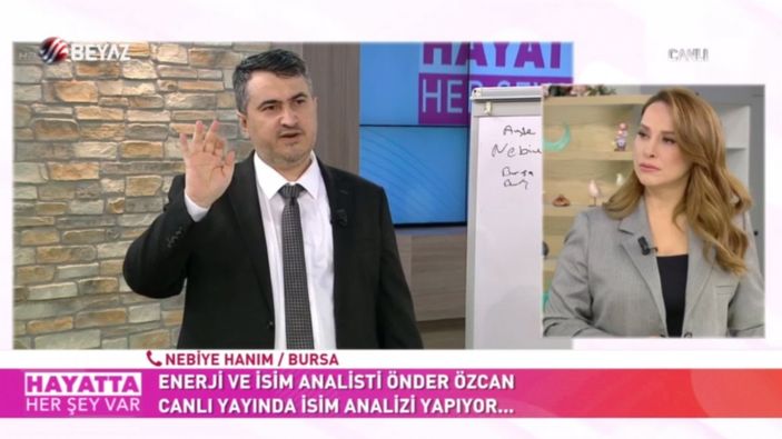 Nur Viral, canlı yayında yapılan telepatide şaşkınlığını gizleyemedi