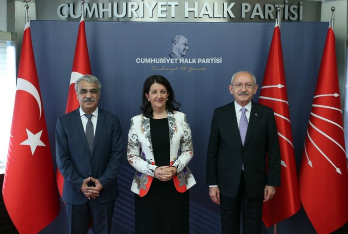 HDP'den CHP Genel Merkezi'ne ziyaret