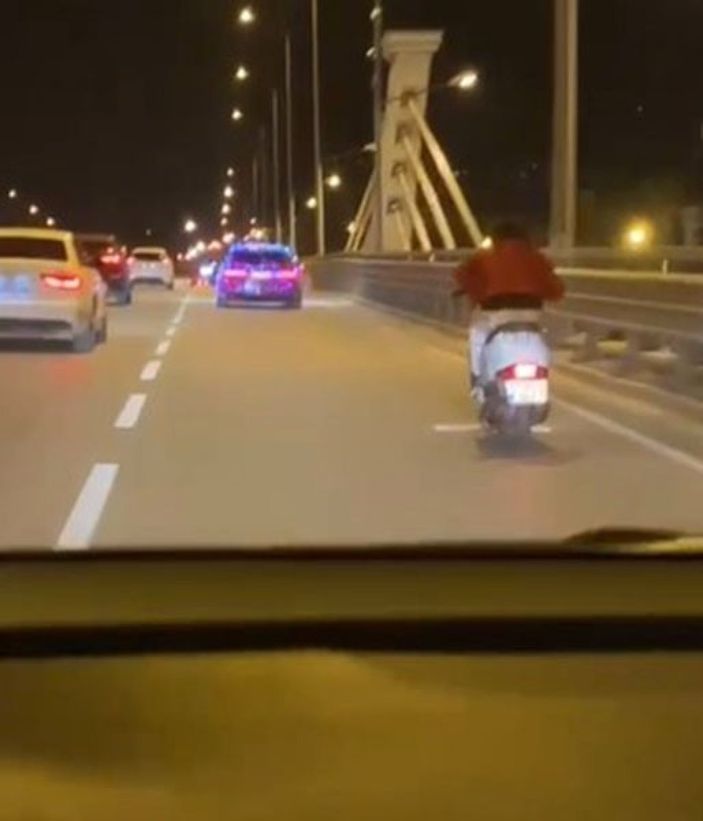 i Antalya'da lüks aracını disko topuna çevirdi