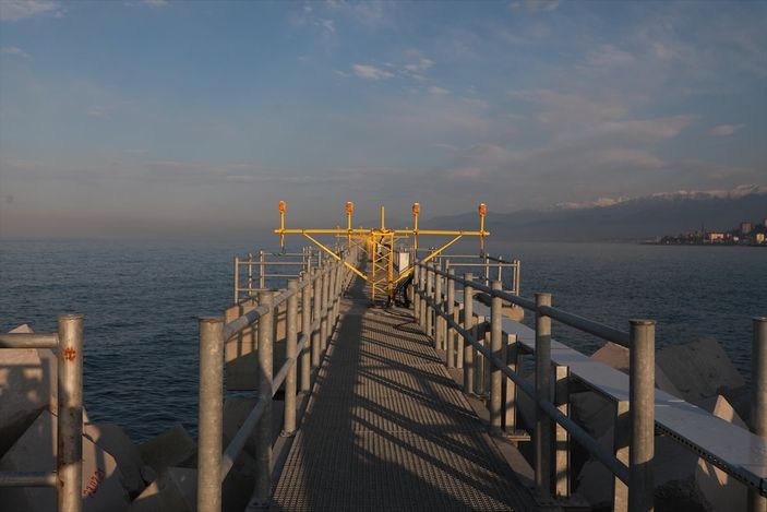 a Rize-Artvin Havalimanı'nda yürütülen çalışmalarda son durum