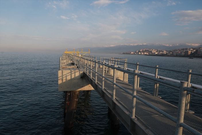 a Rize-Artvin Havalimanı'nda yürütülen çalışmalarda son durum