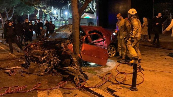Kadıköy'de korkunç kaza