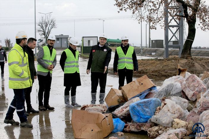 Kırklareli'nde bozulmuş 4 ton 250 kilogram et ve et ürünü ele geçirildi