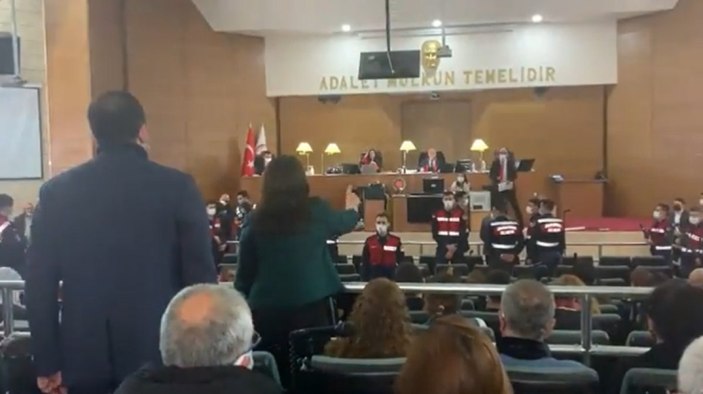 Pervin Buldan, mahkemede hakime parmak salladı