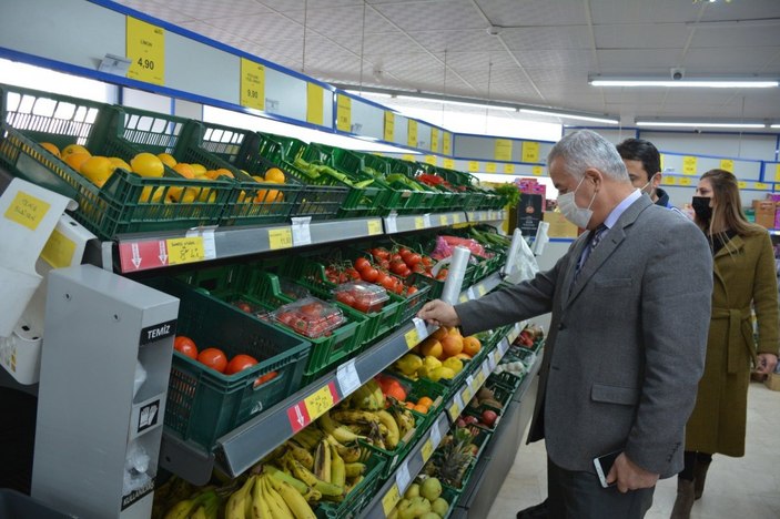 Zonguldak'ta fahiş fiyat denetiminde 4 markete tutanak tutuldu