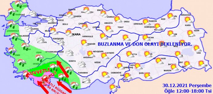 30 Aralık Perşembe 2021: Bugün hava nasıl olacak, kar yağacak mı?