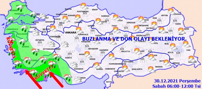 30 Aralık Perşembe 2021: Bugün hava nasıl olacak, kar yağacak mı?