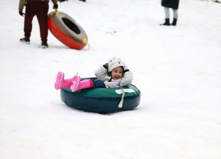 a Ayder'de yılbaşı yoğunluğu