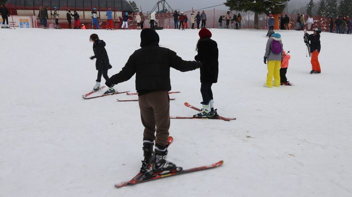 i Ilgaz Dağı’nda yılbaşı yoğunluğu