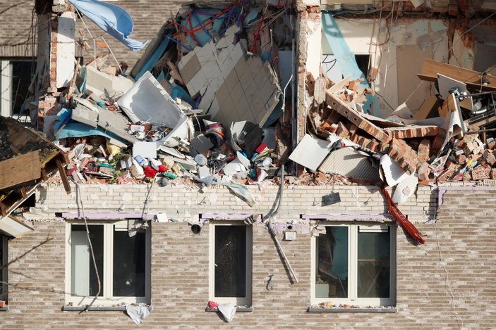 Belçika'da binada patlama: 4 ölü