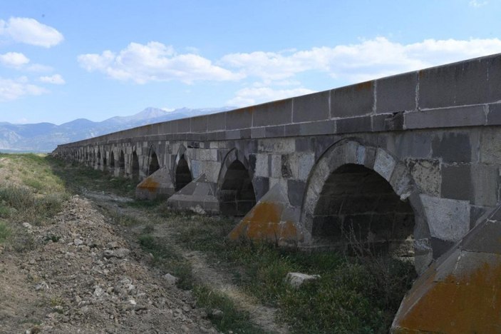 406 tarihi köprü kültür mirasına kazandırıldı