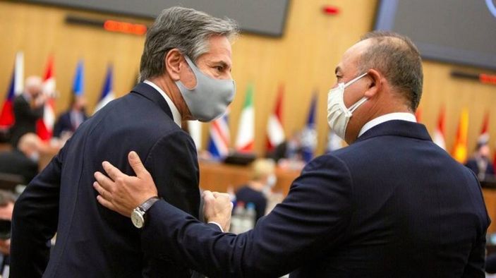 Mevlüt Çavuşoğlu, ABD’li mevkidaşı ile görüştü