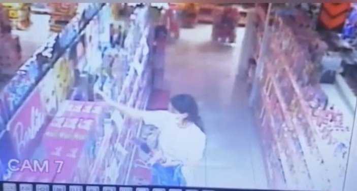 Kağıthane'de oyuncak hırsızlığı yapan kadın yakalandı