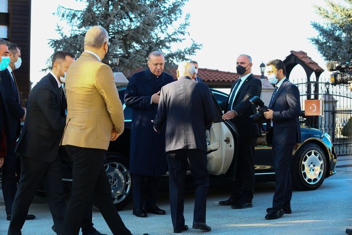 Cumhurbaşkanı Erdoğan- Devlet Bahçeli görüşmesi