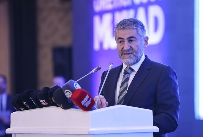 Nureddin Nebati, MÜSİAD yönetimiyle bir araya geldi