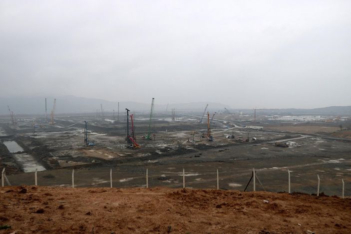 Karadeniz doğalgazının işleneceği tesisin maketi hazır