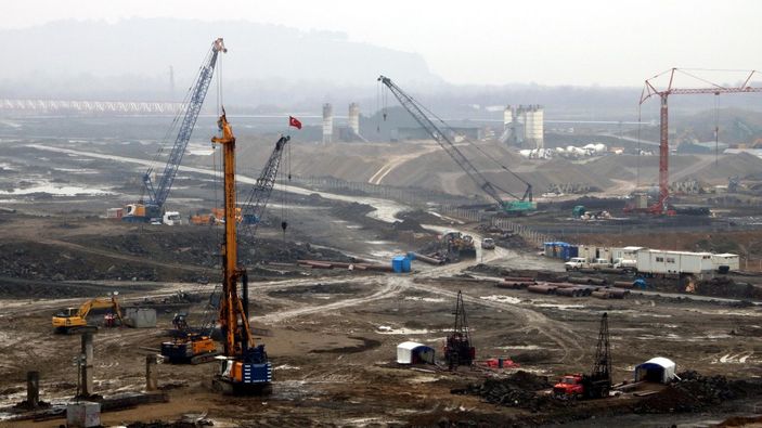 Karadeniz doğalgazının işleneceği tesisin maketi hazır