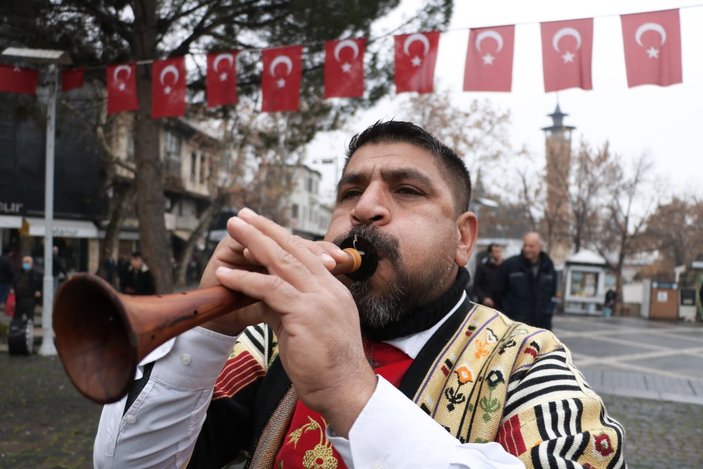 Kahramanmaraş’ta Cumhurbaşkanı Erdoğan’a davul zurnalı destek