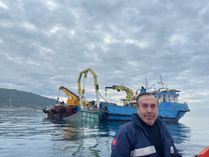 Hatay’da denize düşen dinamit yüklü konteyner, 4 günde çıkarıldı
