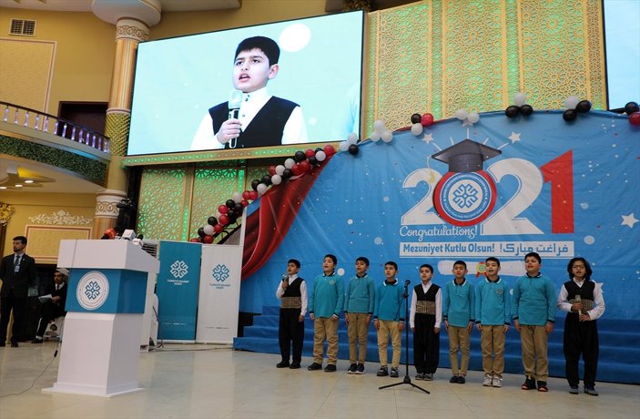 TMV okullarında mezuniyet töreni yapıldı