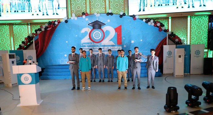 TMV okullarında mezuniyet töreni yapıldı