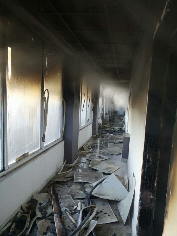 Tokat'ta kaplıcada çıkan yangında kundaklama iddiası