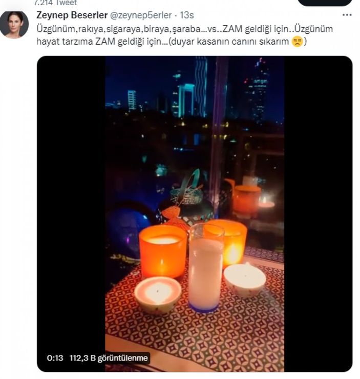 Zeynep Beşerler zamlara isyan etti