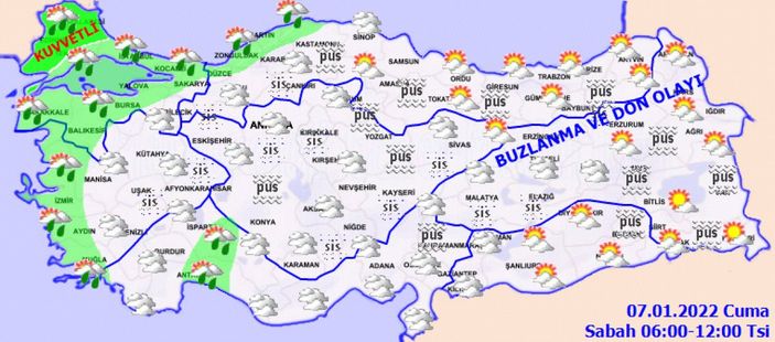 7 Ocak Cuma 2022: Bugün hava nasıl olacak? Bölge bölge son tahminler...