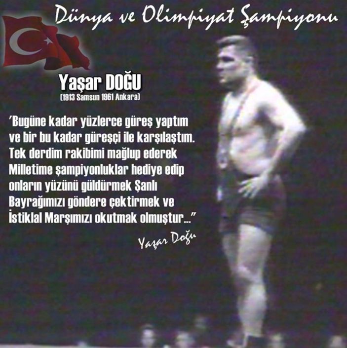Türk güreşinin babası Yaşar Doğu, ölüm yıl dönümünde anılıyor