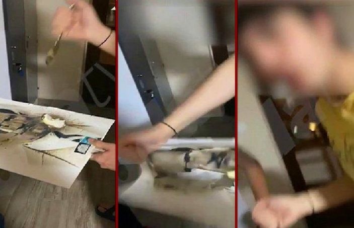 İstanbul'daki lisede, Atatürk posterine yapılan saldırıya ilişkin soruşturma