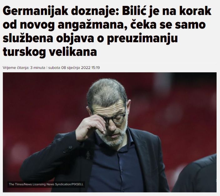 Hırvat basını: Bilic, Fenerbahçe ile anlaştı
