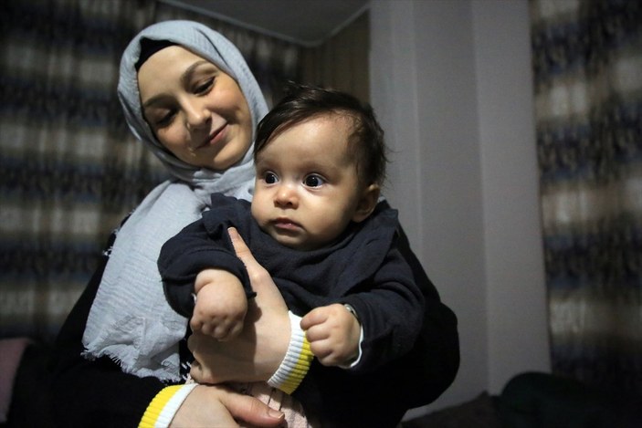 Mersin'de Elif bebek, anne karnındaki operasyonla hayata tutundu