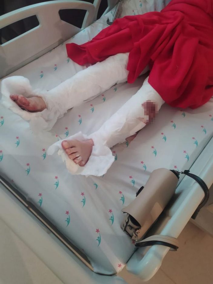 i Kağıthane’de, çocuklarının önünde eşine 12 el ateş etti