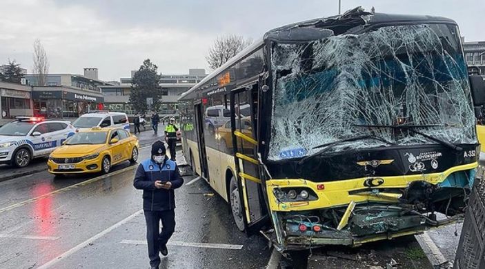 İstanbul'da İETT otobüslerinin kazaları dikkat çekiyor