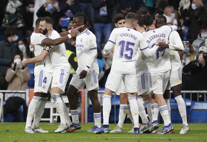 Benzema yeni rekor kırdı, Real Madrid kazandı