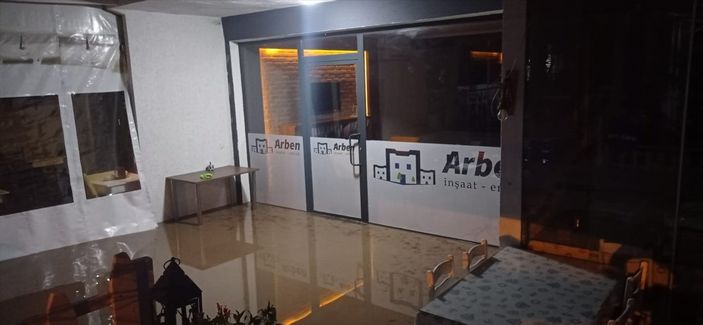 A Muğla'da sağanak su baskınlarına yol açtı