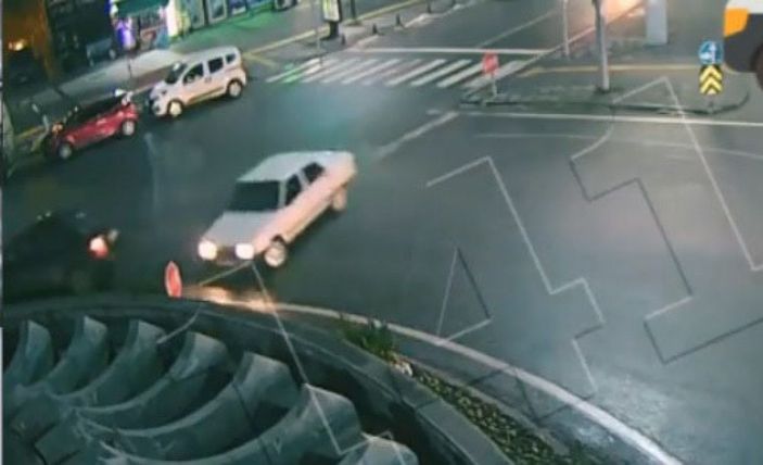 Sivas'ta drift atan sürücüye 11 bin 340 lira ceza