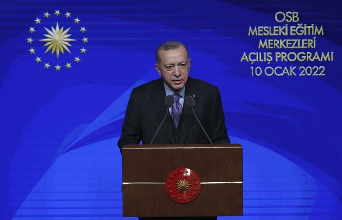 Cumhurbaşkanı Erdoğan, Mesleki Eğitim Merkezleri açılışına katıldı