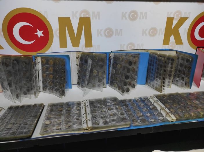 a Ankara’da, 16 bin 797 tarihi eser ele geçirildi